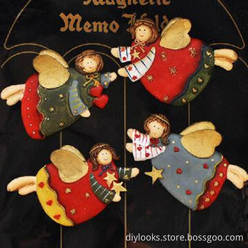 Angel Fridge/Cartoon Hare Resin Magnets, European Countryside Style, OEM Orders Welcomed